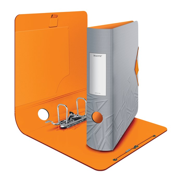 LEITZ Active Urban Chic Ordner grau Kunststoff 8,2 cm DIN A4, 1 St.