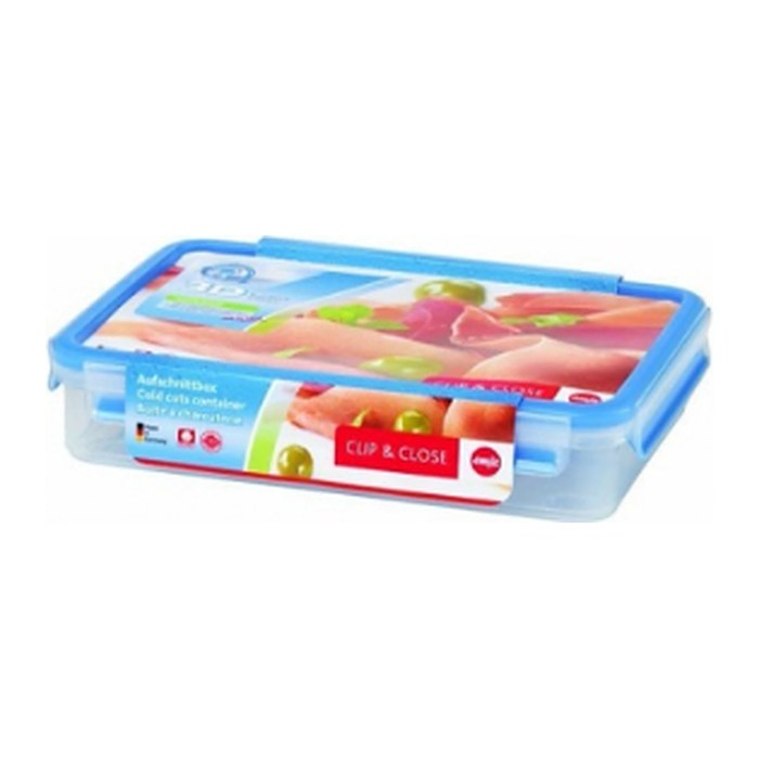emsa Frischhaltedose CLIP & CLOSE 6,0 cm hoch transparent 1,65 l, 1 St.