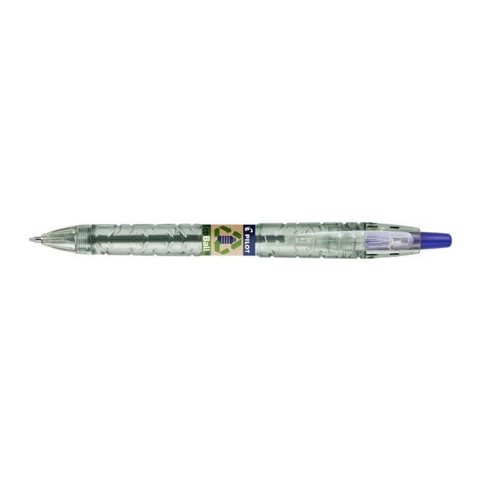 PILOT Kugelschreiber B2P „Bottle 2 Pen“ ECOBALL transparent/grün, Schreibfarbe: blau, 1 St.