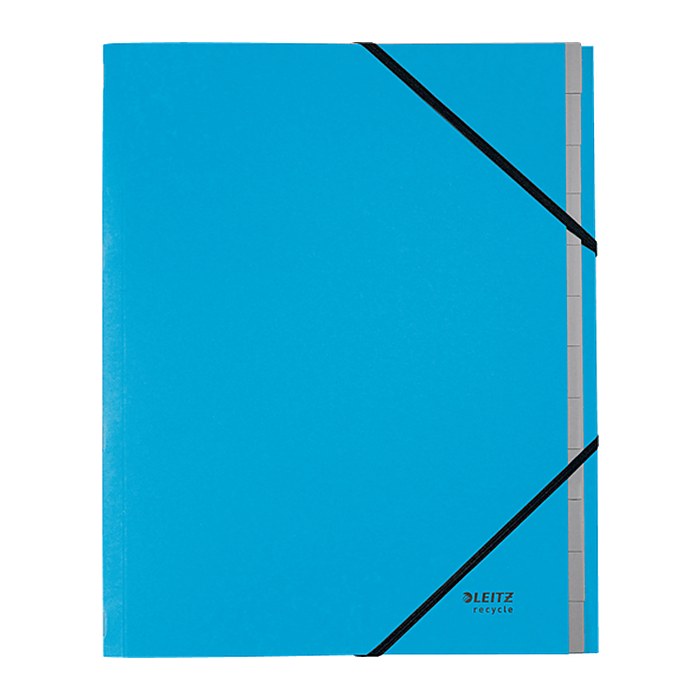 LEITZ Ordnungsmappe recycle 3915 12 Fächer blau, 1 St.