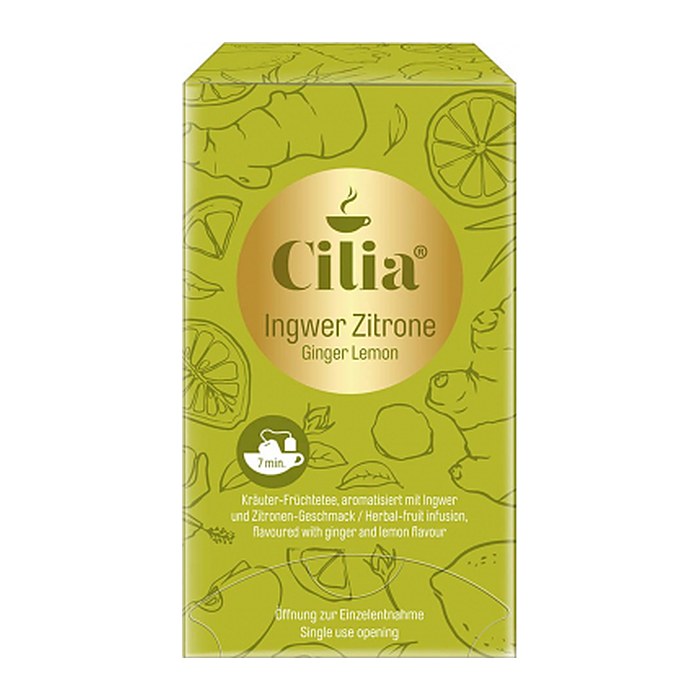 Cilia Ingwer-Zitrone Tee 20 Portionen