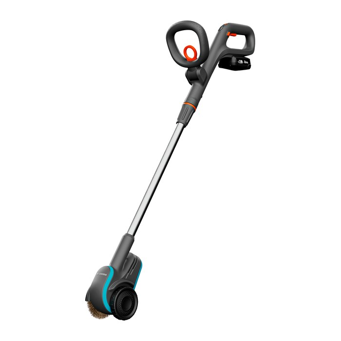 GARDENA Akku-Fugenbürste EasyWeed 1800/18V P4A,  18,0 V, mit 1 Akku