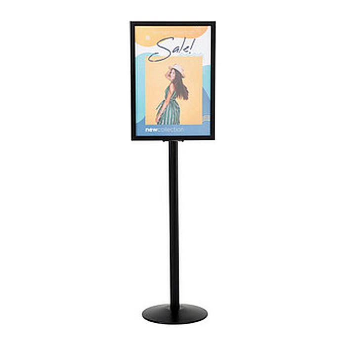 update displays Infoständer SIGN schwarz DIN A1 61,7 x 35,8 x 180,8 cm, 1 St.