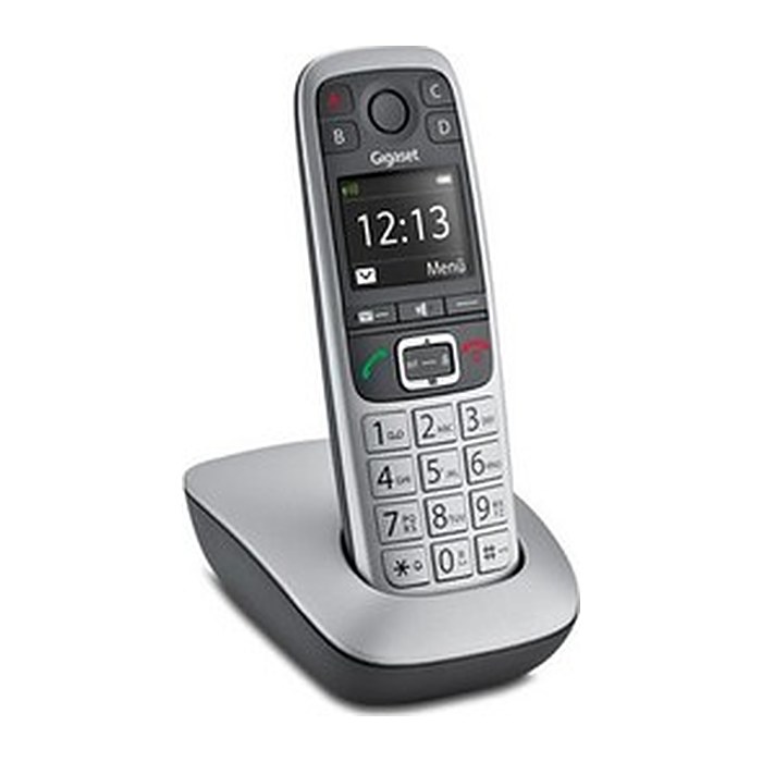 Gigaset E560 Schnurloses Telefon platin