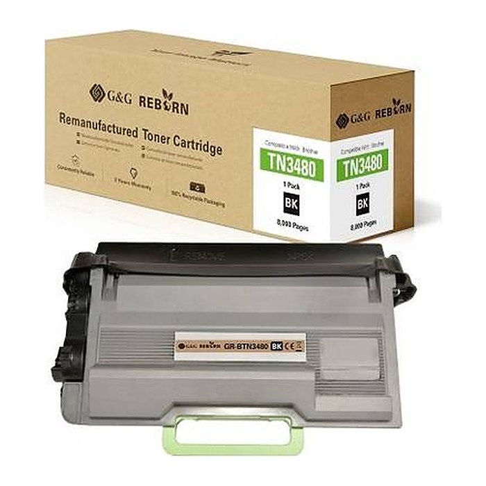 G&G Reborn-Toner kompatibel mit Brother TN-3480