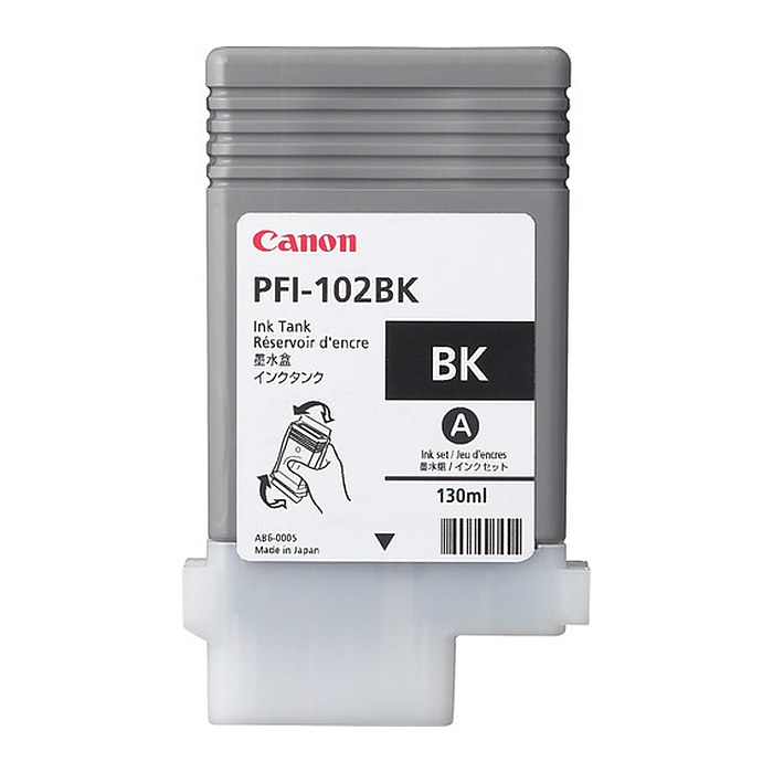 Canon PFI-102 BK schwarz Druckerpatrone