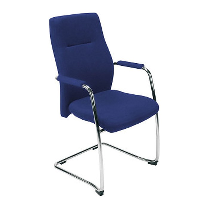 Nowy Styl Besucherstuhl NERO LUX blau Stoff, 1 St.