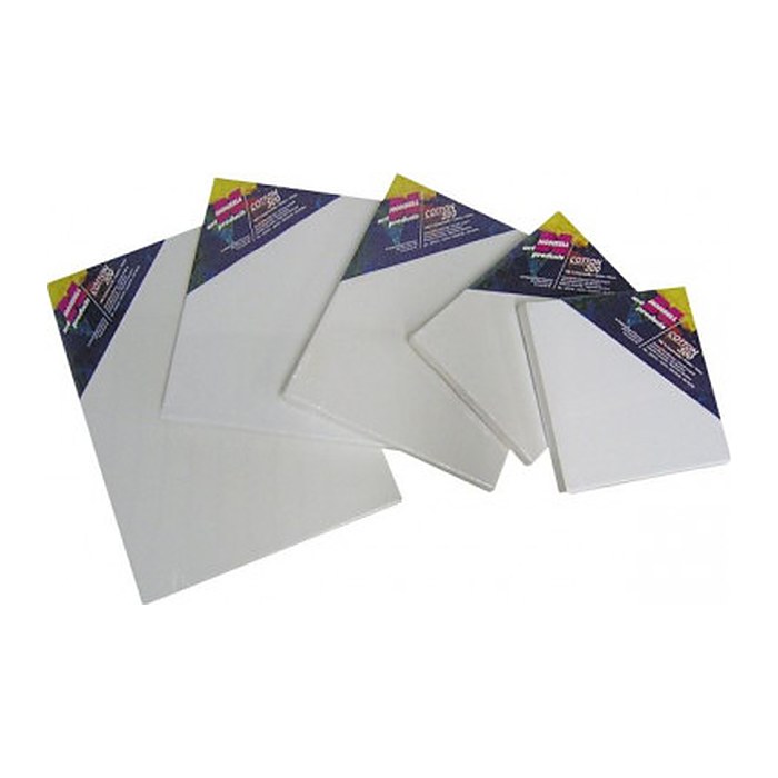 HONSELL art products Keilrahmen Cotton 300 quadratisch weiß 20,0 x 20,0 cm, 1 St.