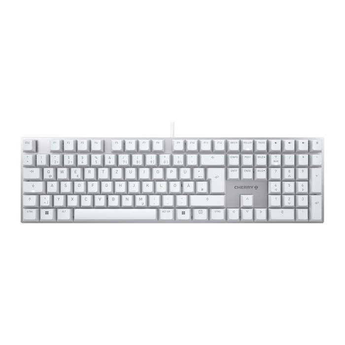 CHERRY KC200MX Tastatur Wired DE 1.60m MX rot ws/si