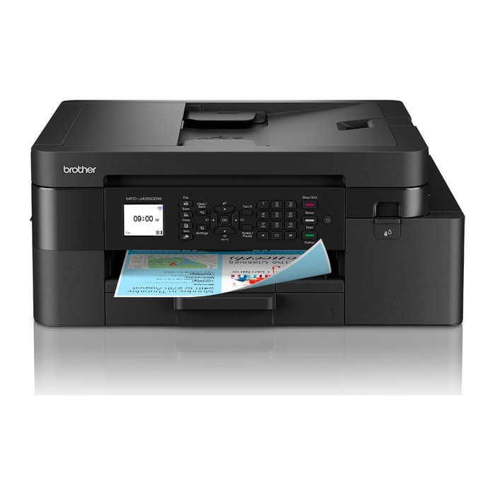 AKTION: brother MFC-J4350DW 4 in 1 Farb-Tintenstrahl-Multifunktionsdrucker schwarz, brother EcoPro Ready mit 40 Euro CashBack