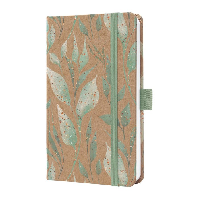 SIGEL Buchkalender Jolie 2027 Sparkle Leaves, 1 St.