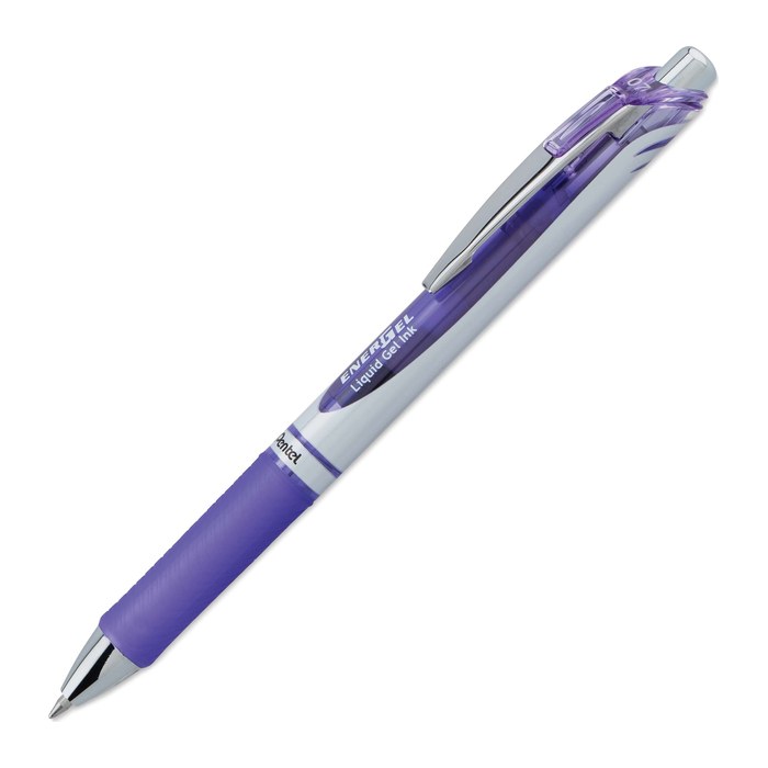 Pentel EnerGel BL77 Gelschreiber 0,35 mm, Schreibfarbe: lila, 1 St.