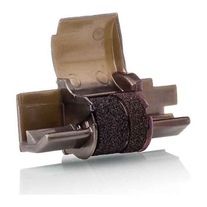KMP 745 schwarz/rot Farbrolle