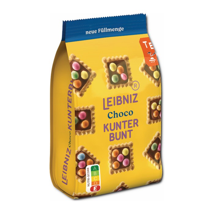 LEIBNIZ Kunterbunt Choco Kekse 125,0 g, 1 St.
