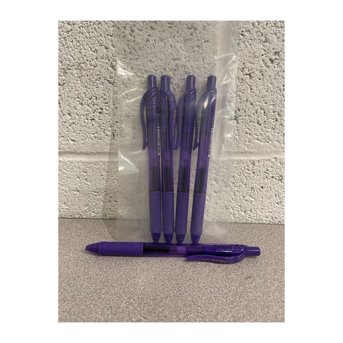 Pentel ENERGEL BL107 Gelschreiber violett 0,35 mm, Schreibfarbe: lila, 1 St.