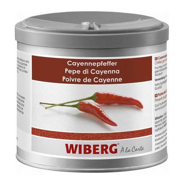 WIBERG  Cayenne Chillis gemahlen Gewürz, 260,0 g