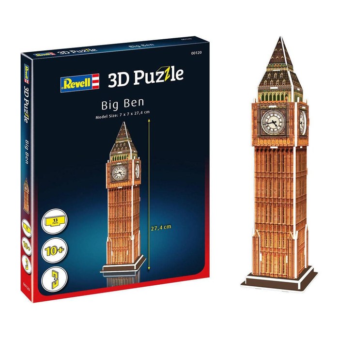 Revell Big Ben 3D-Puzzle, 13 Teile