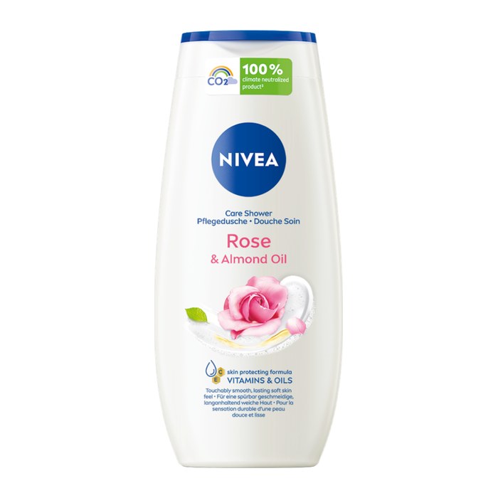 NIVEA Rose & Almond Oil Duschgel 250 ml