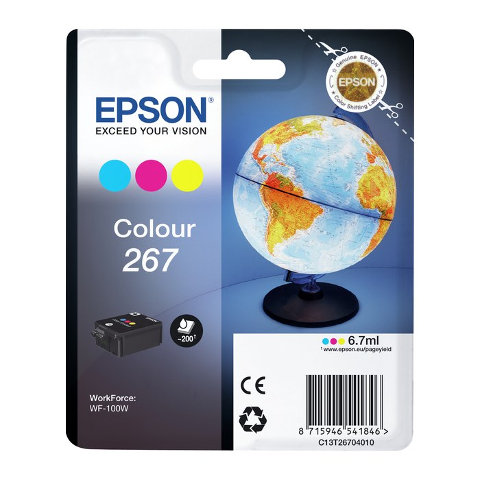 EPSON T267 (Globus) color Druckerpatrone