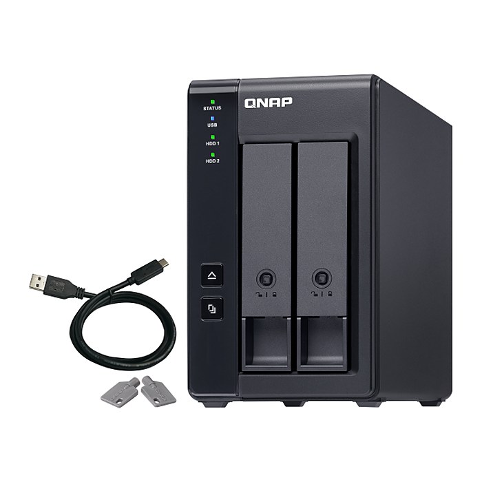 QNAP NAS TR-002 2-Bay JBOD Erweiterungseinheit