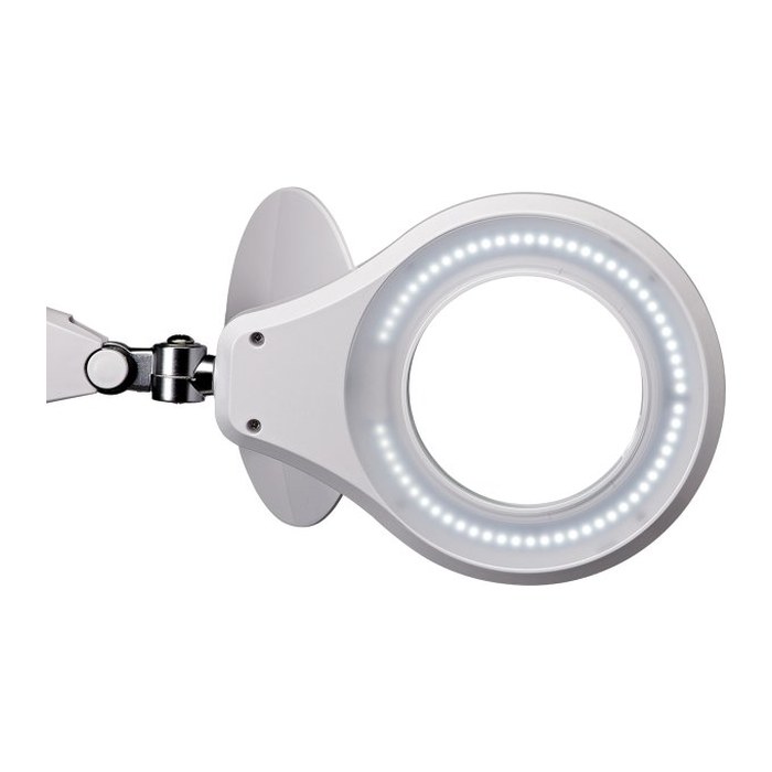 MAUL MAULsource LED Lupenleuchte weiß 8 W mit Tischklemme