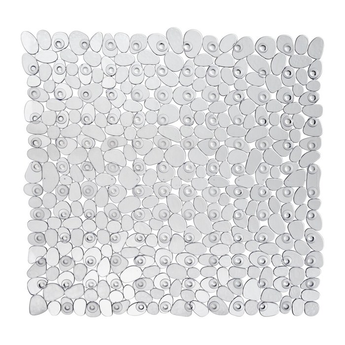 WENKO Duschmatte Paradise silber 54,0 x 54,0 cm