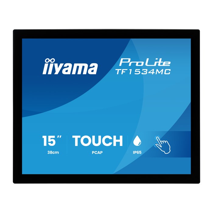 IIYAMA 38.0cm (15") TF1534MC-B8X 4:3 M-Touch HDMI+DP