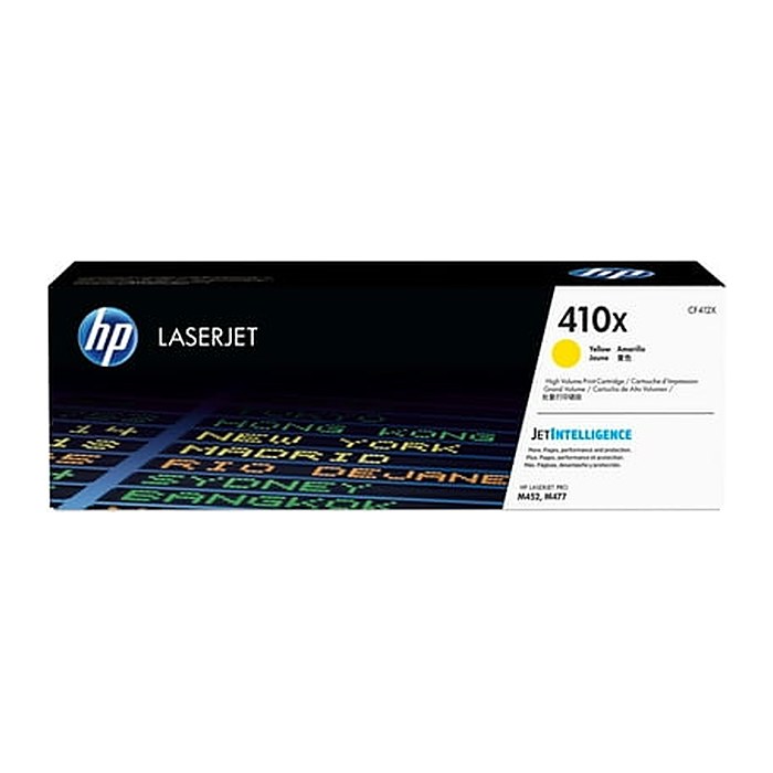HP 410X (CF412X) gelb Tonerkartusche