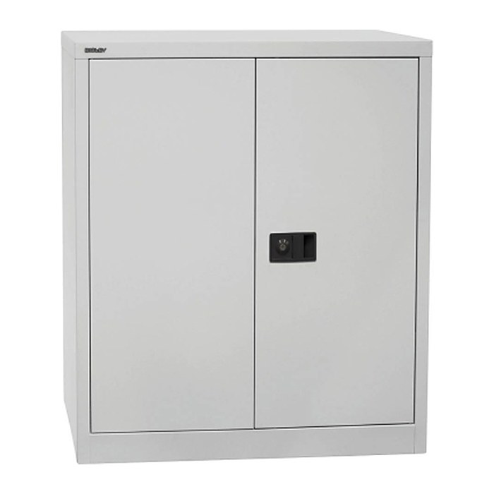 BISLEY Stahlschrank Universal E402A0145645 lichtgrau 1 Fachboden 91,4 x 40,0 x 100,0 cm, aufgebaut, 1 St.
