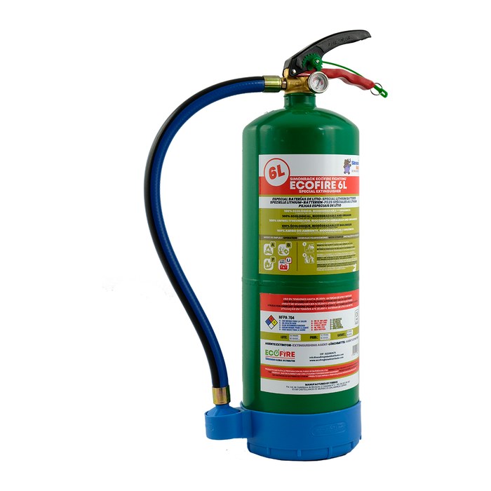 Simonrack ECOFIRE FIGHTING Feuerlöscher Blockiermittel 6,0 l