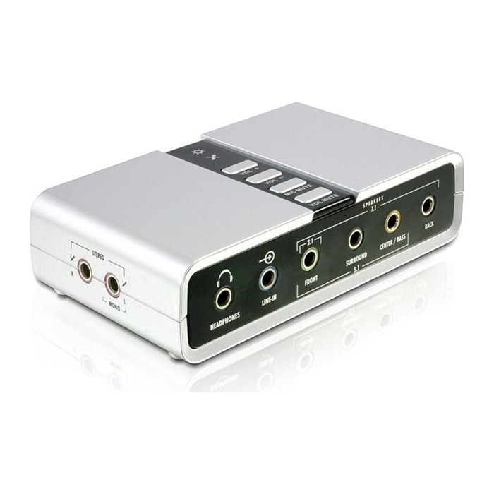 DeLOCK 61803 Sound Box 7.1 USB 2.0 B/3,5 mm Adapter, 1 St.