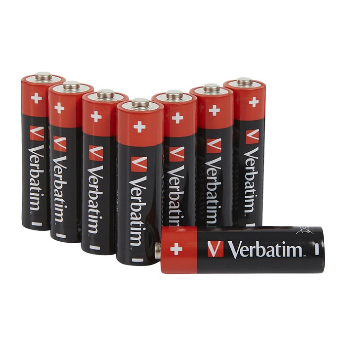 Verbatim Batterien AA Alkaline LR6 8er Pack
