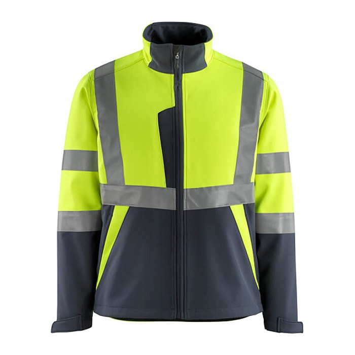 MASCOT® unisex Warnjacke Kiama orange, schwarzblau Größe 2XL