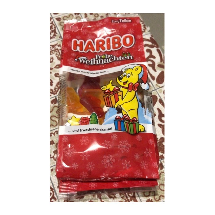 HARIBO Frohe Weihnachten Fruchtgummi 300,0 g, 1 Pack