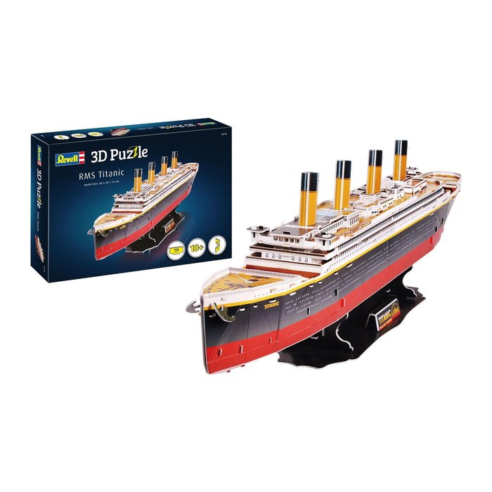 Revell RMS Titanic 3D-Puzzle, 113 Teile