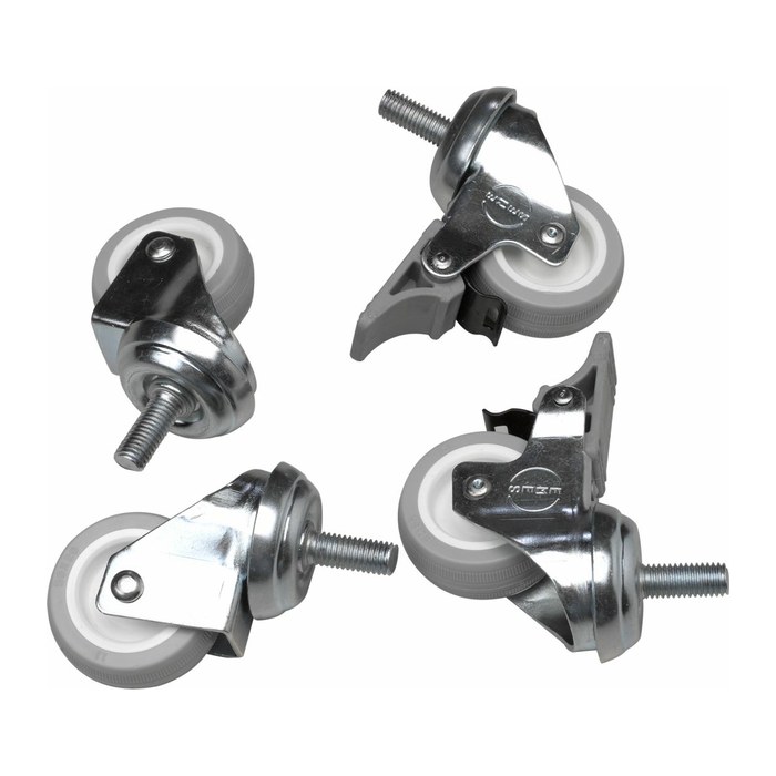 Equip 4xRollen für Serverschränke ECO/Pro-Mount 75mm schwarz