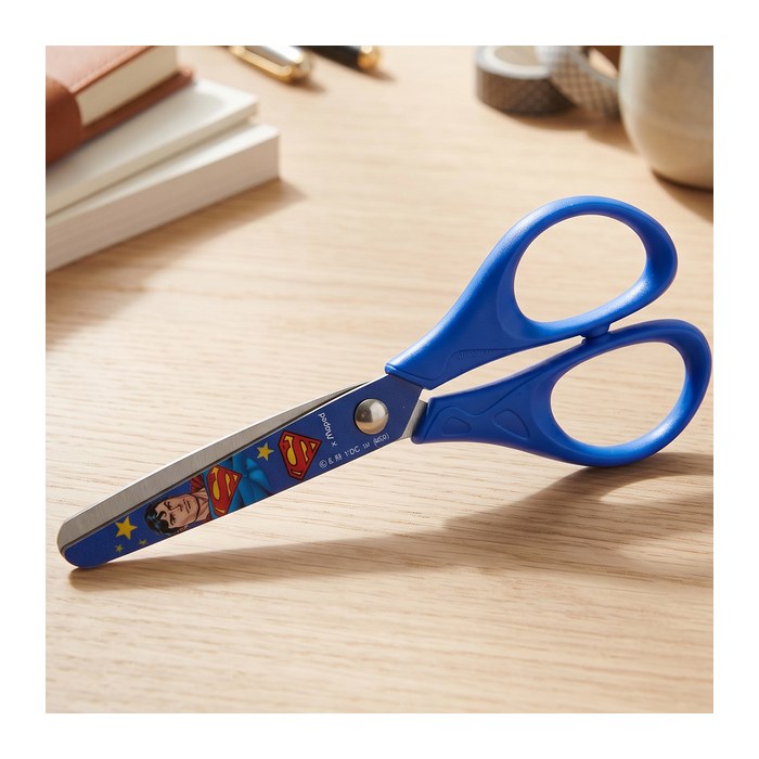 maped Kinderschere SUPERMAN blau mit Superman-Design 13,0 cm