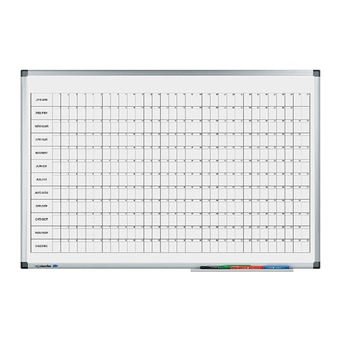 Legamaster PREMIUM Jahresplaner, Tageseinteilung 90,0 x 60,0 cm