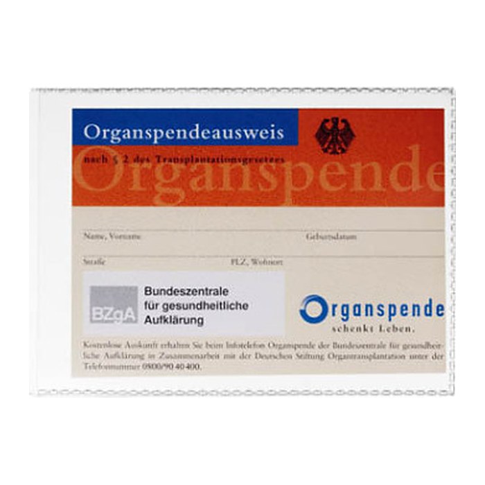 DURABLE Dokumentenhüllen transparent 10,5 x 7,4 cm, 10 St.