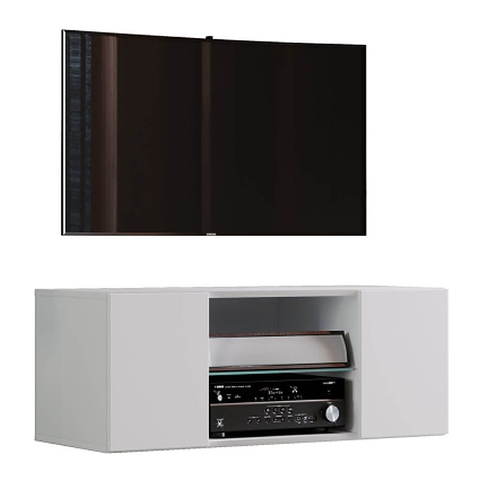 VCM my media TV-Rack Jusa 95 weiß