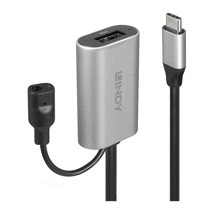 LINDY USB 3.1 Aktiv-Verlängerung Typ C/A M/F 5m