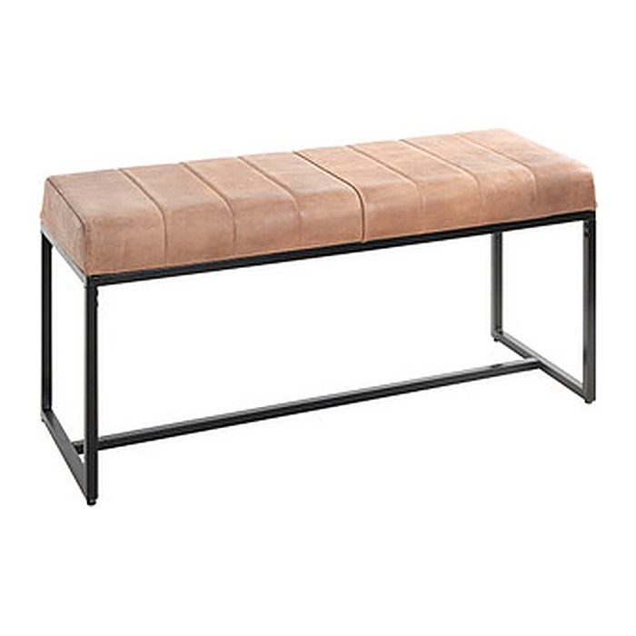 HAKU Möbel Bank 25853 braun Leder 100,0 cm