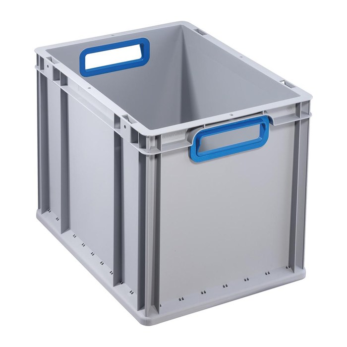 Allit ProfiPlus Eurobox grau, blau 30,0 x 40,0 x 32,0 cm, 1 St.