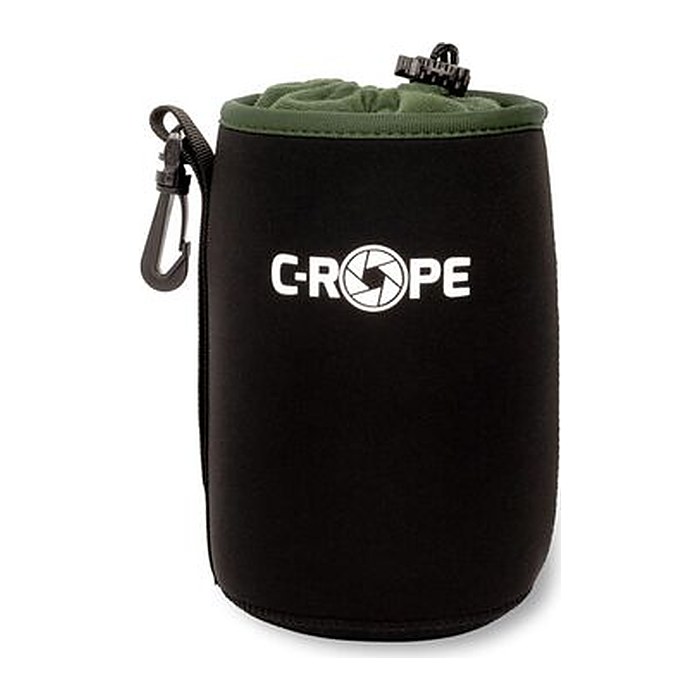 C-ROPE Objektivbeutel V2 Schwarz Variation: L 18x12cm retail