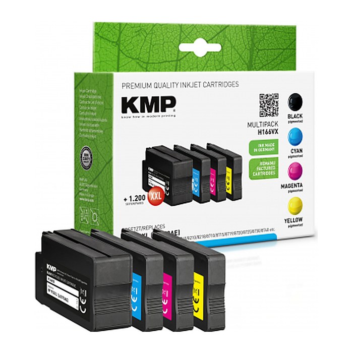 KMP Patrone HP 953XL 3HZ52AE Multi 8300 S. remanufactured