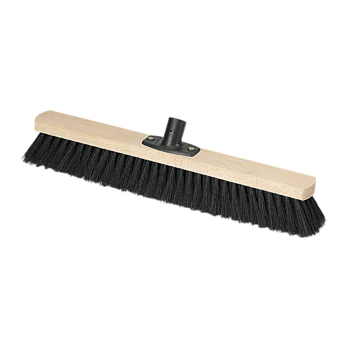 Nölle Besenkopf Power Stick schwarz Holz 50,0 cm breit