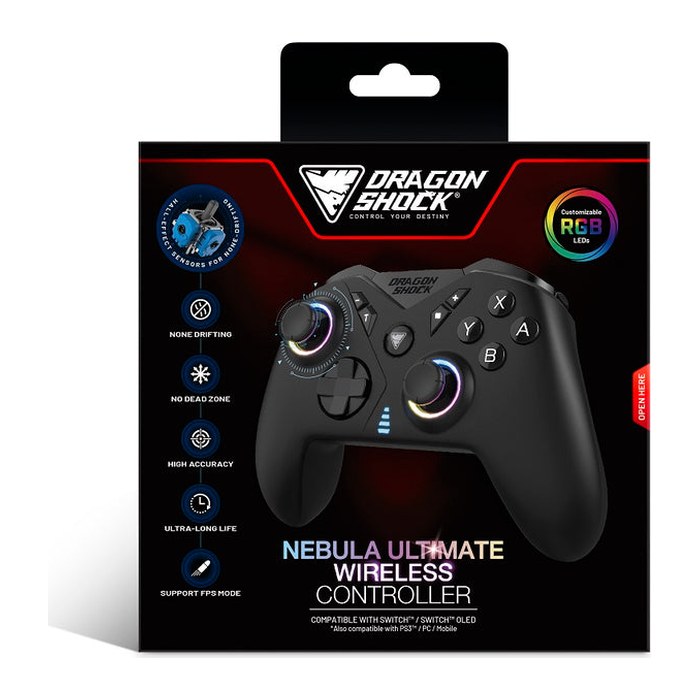 Dragonshock Controller Nebula Ultimate Wireless schw. Switch