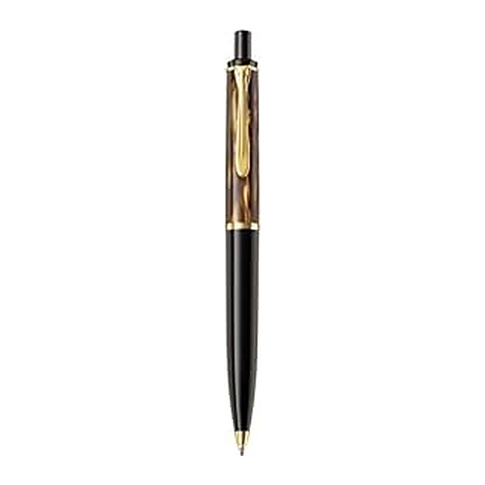Pelikan Kugelschreiber Classic K200 braun-marmoriert, Schreibfarbe: schwarz, 1 St.