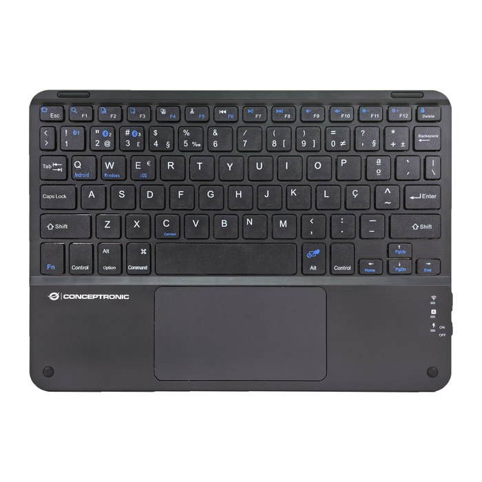 CONCEPTRONIC 10" Wireless Tastatur BT5.4 Layout PT schwarz