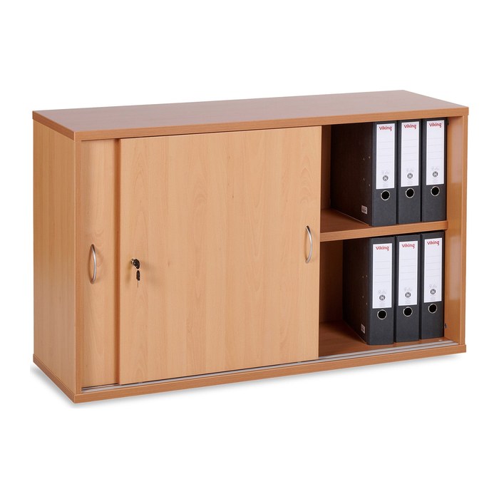 Schiebetürenschrank aus Holz – 2 OH – Buche